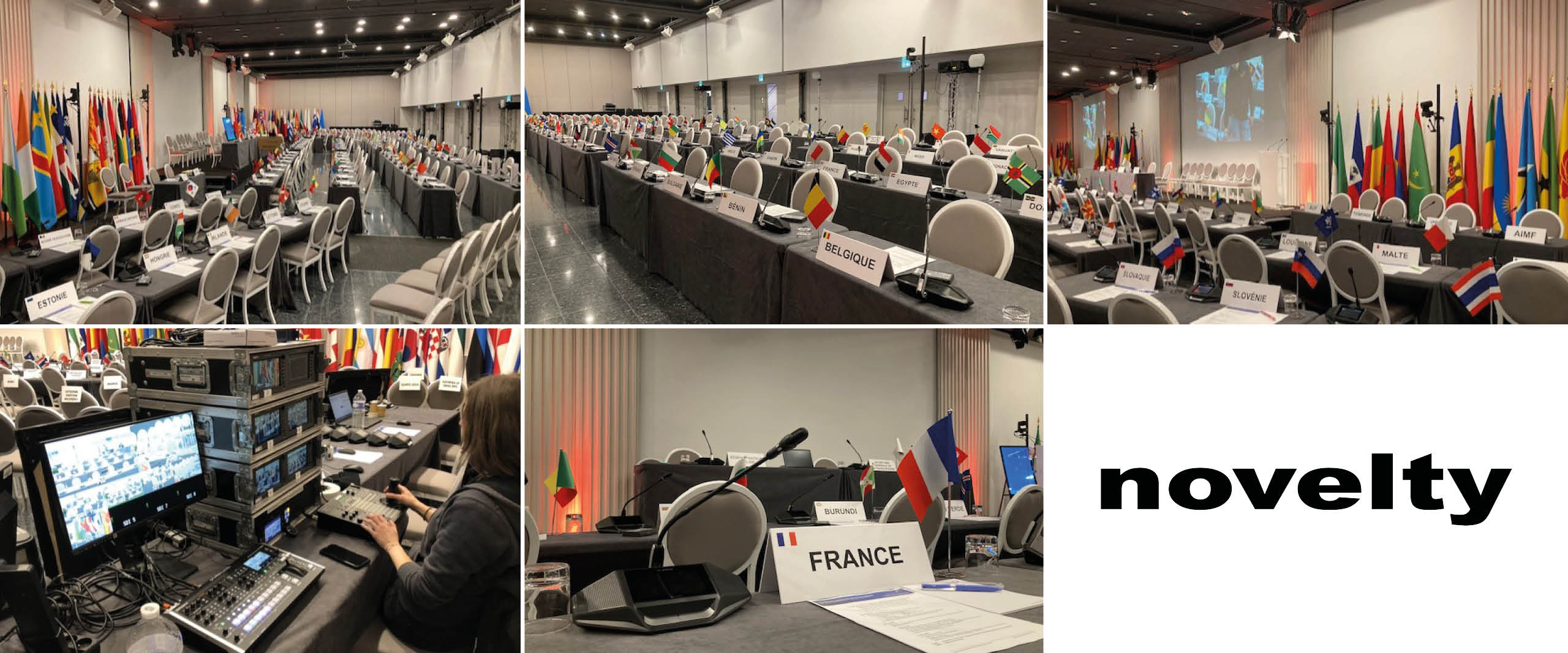 Visuel Conférence de l'organisation internationale de la Francophonie